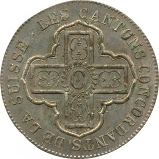 Schweiz 1 Batzen 1832 Kanton Waadt*