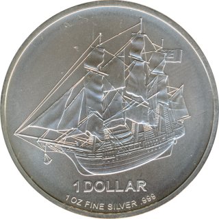 Cook Islands 2013 - Bounty - 1 Oz Silber*