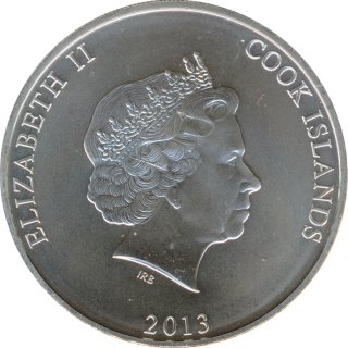 Cook Islands 2013 - Bounty - 1 Oz Silber*