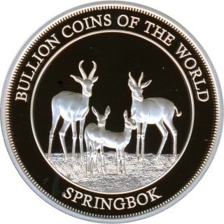 Tschad 2022 - Springbock Gracia Patricia Privy - 1 Oz...