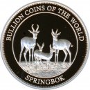 Tschad 2022 - Springbock Gracia Patricia Privy - 1 Oz...