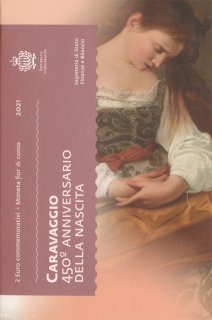 San Marino 2 Euro 2021 - Caravaggio*