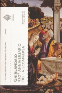 San Marino 2 Euro 2024 - Ghirlandaio*