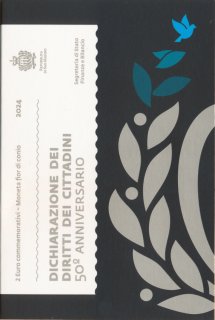 San Marino 2 Euro 2024 - B�rgerrechte*