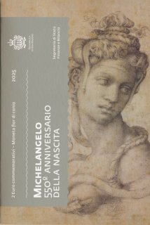 San Marino 2 Euro 2025 - Michelangelo*