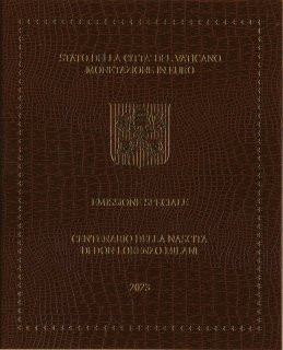 Vatikan KMS 2023 Franziskus - Don Lorenzo Milani verpackt...