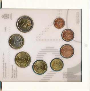 San Marino KMS 2024 stgl. in Folder*
