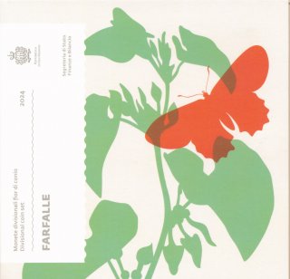 San Marino KMS 2024 stgl. in Folder mit Silber*