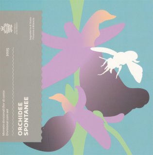 San Marino KMS 2025 stgl. in Folder mit Silber*