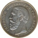 Baden 5 Mark 1901 G Friedrich Silber*