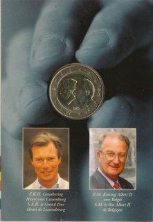 Belgien 2 Euro 2005 - Wirtschaftsunion CoinCard*