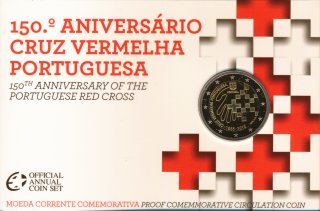 Portugal 2 Euro 2015 - Rotes Kreuz PP im Folder*