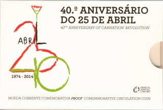 Portugal 2 Euro 2014 - Nelkenrevolution PP im Folder*