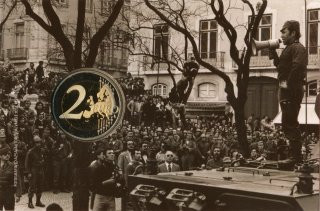Portugal 2 Euro 2014 - Nelkenrevolution PP im Folder*