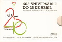 Portugal 2 Euro 2014 - Nelkenrevolution PP im Folder*