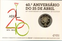 Portugal 2 Euro 2014 - Nelkenrevolution PP im Folder*