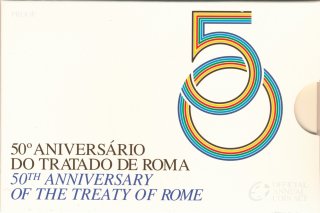 Portugal 2 Euro 2007 - R�mische Vertr�ge PP in Folder*