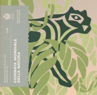 San Marino KMS 2018 stgl. in Folder mit Silber*