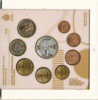 San Marino KMS 2019 stgl. in Folder mit Silber*