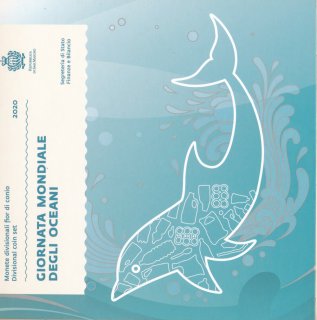 San Marino KMS 2020 stgl. in Folder mit Silber*