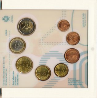 San Marino KMS 2020 stgl. in Folder*
