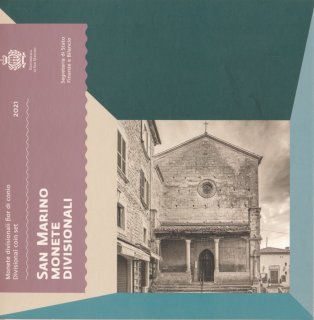 San Marino KMS 2021 stgl. in Folder*