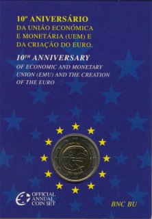Portugal 2 Euro 2009 - EMU in CoinCard*