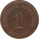 Deutsches Reich 1 Pfennig 1909 E*