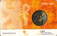 Niederlande 2 Euro 2013 - K&ouml;nigreich in CoinCard*