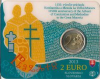 Slowakei 2 Euro - 2013 - Metod CoinCard*