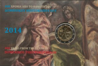 Griechenland 2 Euro 2014 - Diminikos in CoinCard*