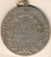 Preussen 1 Taler 1814 A Friedrich Wilhelm III Silber*
