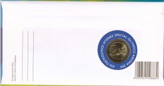 Griechenland 2 Euro 2011 - Olympics in Numisbrief*