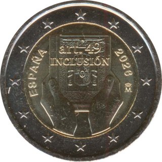Spanien 2 Euro 2026 - Inklusion