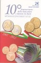 Italien 2 Euro 2012 - Einf�hrung Euro-Bargeld im Folder*