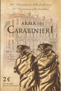 Italien 2 Euro 2014 - Carabinieri im Folder*