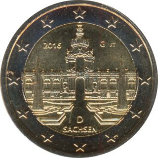 Deutschland 2 Euro 2016 - Zwinger ( G )*