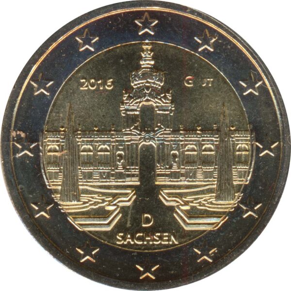 Deutschland 2 Euro 2016 - Zwinger ( G )*