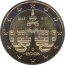 Deutschland 2 Euro 2016 - Zwinger ( G )*