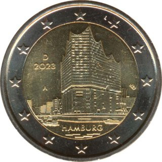 Deutschland 2 Euro 2023 - Elbphilharmonie - ( A )*