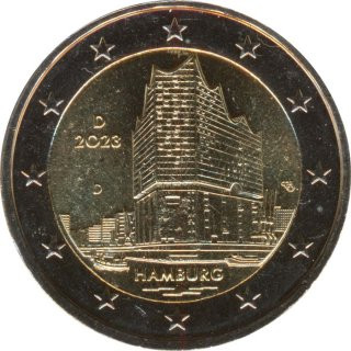 Deutschland 2 Euro 2023 - Elbphilharmonie - ( D )*