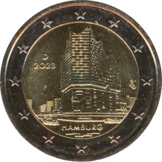 Deutschland 2 Euro 2023 - Elbphilharmonie - ( F )*
