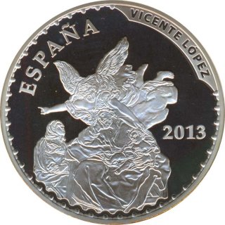 Spanien 10 Euro 2013 PP Vicente Lopez Silber*