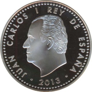 Spanien 10 Euro 2013 PP Miguel de Cervantes Silber*