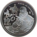 Spanien 10 Euro 2013 PP Miguel de Cervantes Silber*