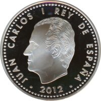 Spanien 10 Euro 2012 PP 200 Jahre Verfassung von Cadiz Silber*