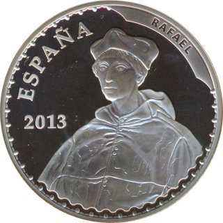 Spanien 10 Euro 2013 PP Rafael Silber*