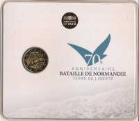 Frankreich 2 Euro 2014 - D-Day in CoinCard*