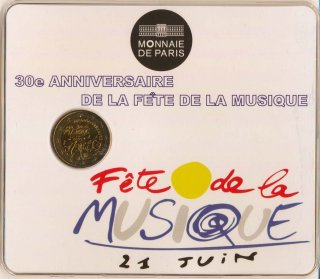 Frankreich 2 Euro 2011 - Fete de la Musique in CoinCard*