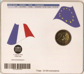 Frankreich 2 Euro 2011 - Fete de la Musique in CoinCard*